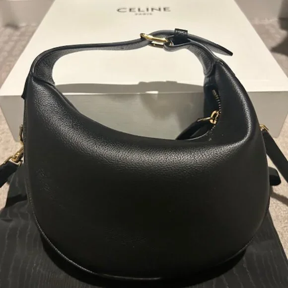 Brand New Teen Celine Lulu In Grained Calfskin Bag - Picture 4 of 10